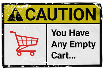 There are no items in your cart